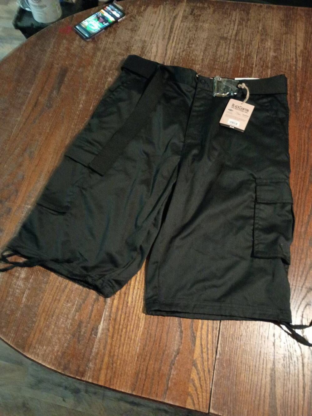 New 36" Waist Black Canyon Outfitters Cargo Casual Streetwear Activewear Shorts